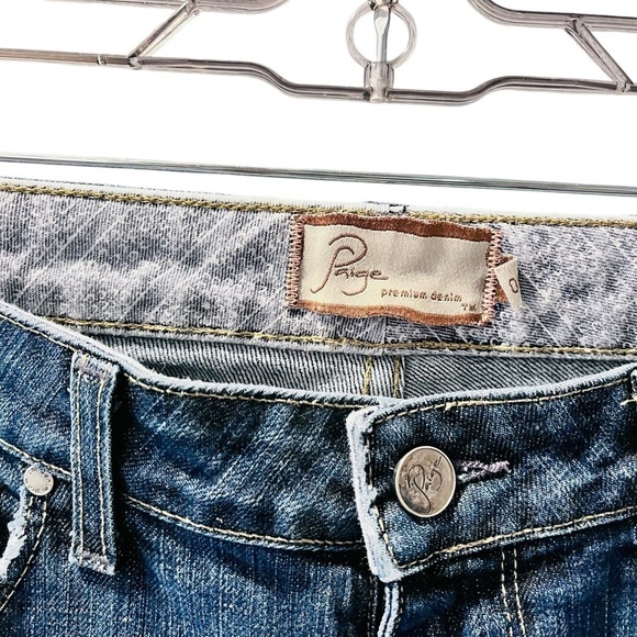 Paige FairFax Bootcut Medium Wash Women's Jeans Size 30x30 Casual Denim Boho - Picture 2 of 7